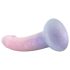 EasyToys Mermaid - glitter dildo - 15cm (roze)