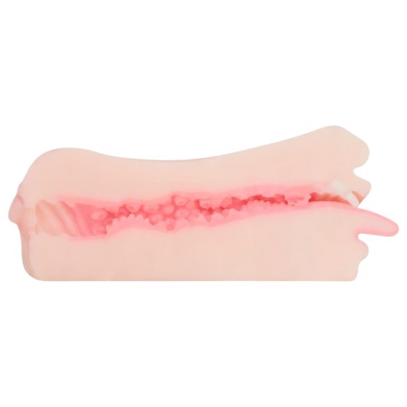 FWB - 2-in-1 kunstmond en kunstvagina - huidkleur