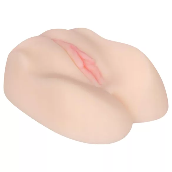 FWB - Masturbator vagina en anus - Vibrerend - Realistisch - Huidkleur
