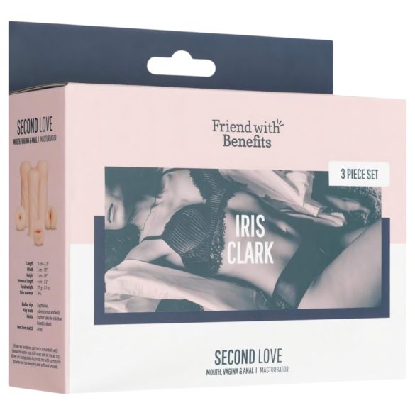 FWB - masturbator set - realistisch met Iris Clark - huidkleur