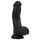 Easytoys - realistische dildo met ballen - 12 cm - zwart