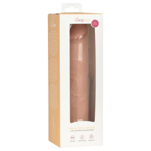 EasyToys - realistische dildo - 17,5 cm (natuurlijk)