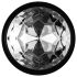 /Easytoys Anale Collectie - metalen buttplug met steen - M (zwart)