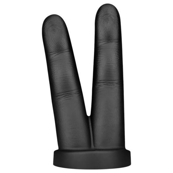 BUTTR Victory - dubbel vinger anaal dildo - zwart