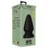BUTTR - grote buttplug - siliconen - zwart