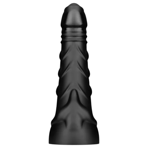 BUTTR Black Hawk - realistische anale dildo - zwart