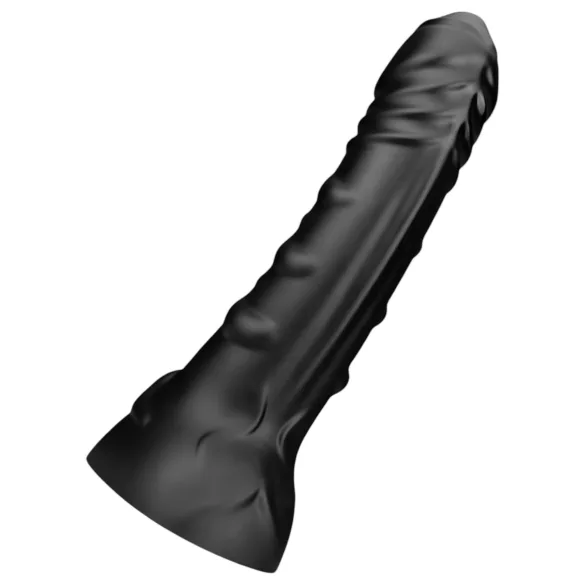 BUTTR Black Hawk - realistische anale dildo - zwart