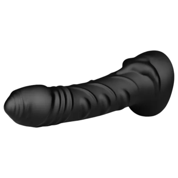 BUTTR Black Hawk - realistische anale dildo - zwart