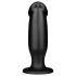 BUTTR AH-1 - Zwarte zuigende anale dildo