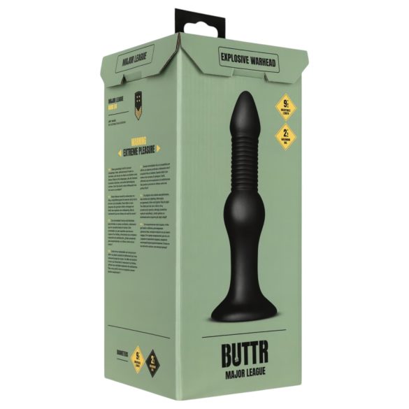 BUTTR - anale dildo - zwart