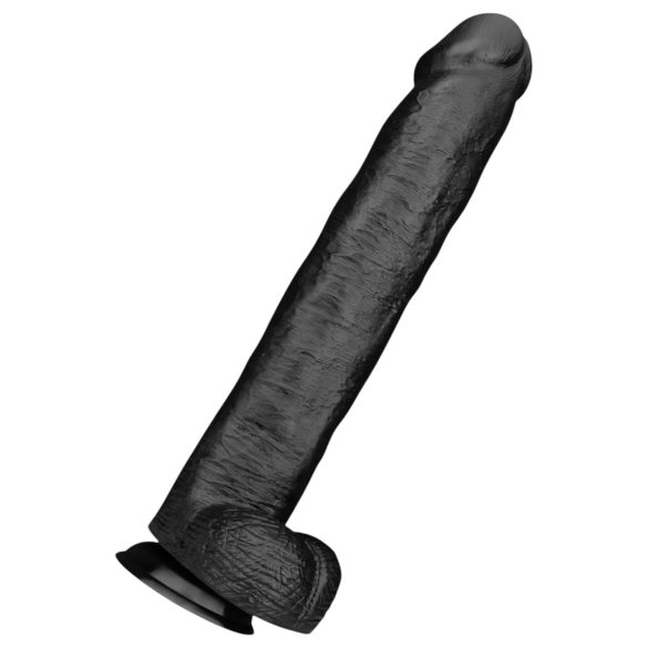 BUTTR Operation Dingo - gigantische realistische dildo - 43 cm (zwart)