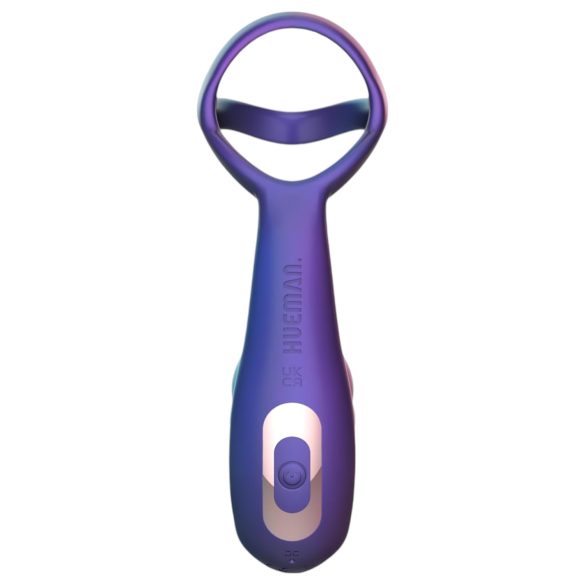 Hueman Stellar Force - anale vibrator en penisring (paars)