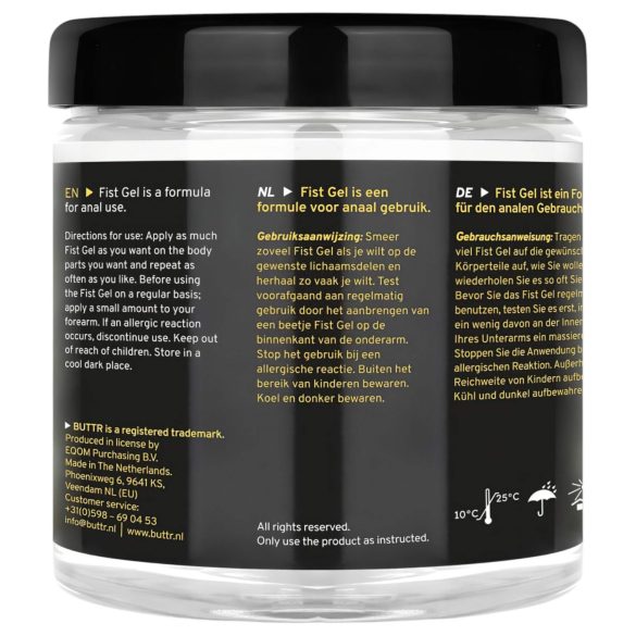 BUTTR - glijmiddel voor fisting - extra glad - 500ml