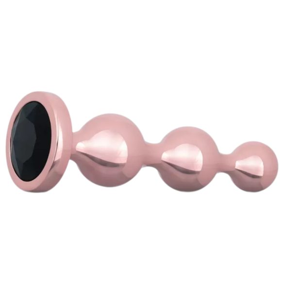 Rosy Gold - anaal dildo set - rosegoud