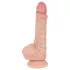 Real Fantasy Declan - realistische dildo met voorhuid (huidskleur) - 18 cm