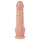 Real Fantasy Troy - levensechte dildo met bewegende huid (huidskleur) - 25 cm