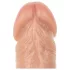 Real Fantasy Troy - levensechte dildo met bewegende huid (huidskleur) - 25 cm