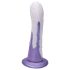 Ylva & Dite Cryptodite - zuignap-dildo met patroon (roze-paars)