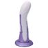Ylva & Dite Cryptodite - zuignap-dildo met patroon (roze-paars)