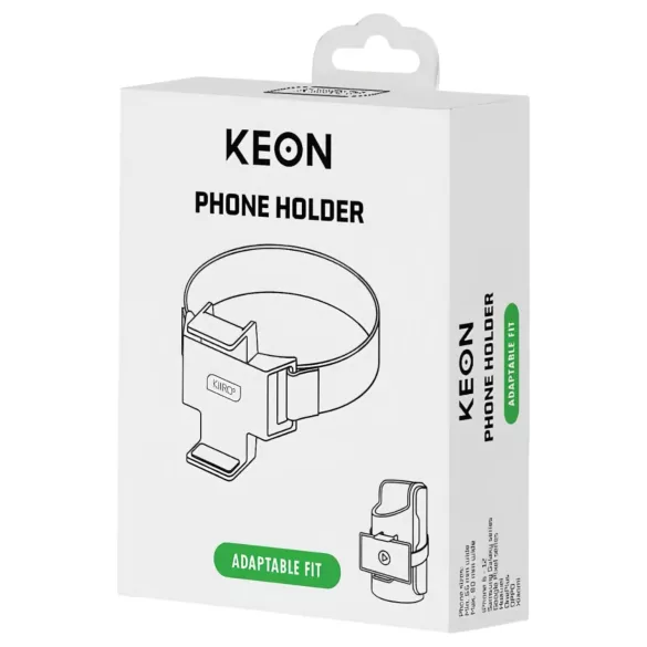 Kiiroo Keon - automatische masturbator - telefoonhouder - zwart