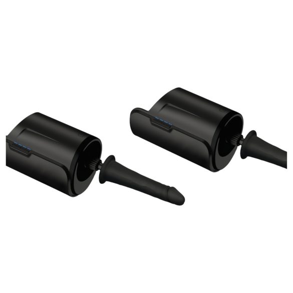 Kiiroo - realistische vacuüm dildo - 19cm - zwart