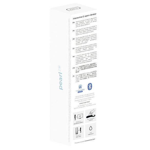 Kiiroo Pearl 2 - G-spot vibrator - interactief, waterdicht - groen
