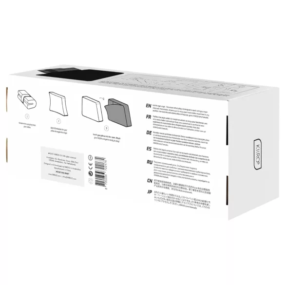 Kiiroo Keon - kussen en masturbatorhouder - zwart