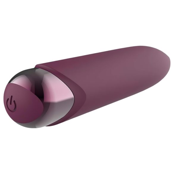 Glam - mini vibrator - oplaadbaar, waterdicht - paars