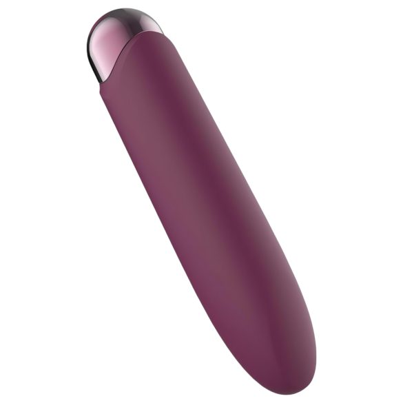 Glam - mini vibrator - oplaadbaar, waterdicht - paars