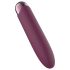 Glam - mini vibrator - oplaadbaar, waterdicht - paars