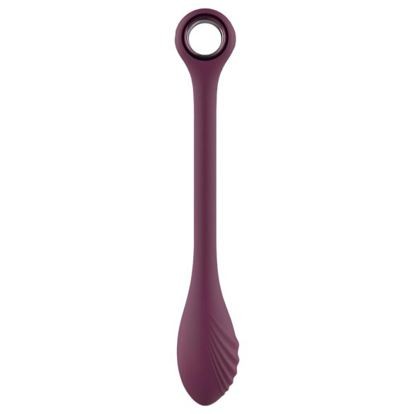 Glam - oplaadbare, waterdichte buigbare G-spot vibrator (paars)