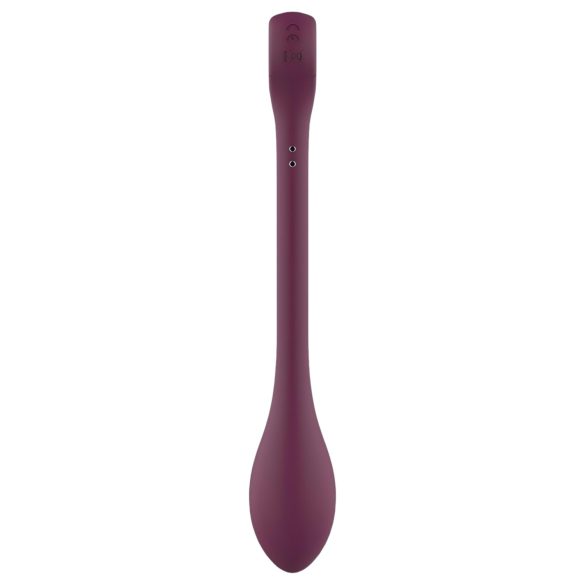 Glam - oplaadbare, waterdichte buigbare G-spot vibrator (paars)