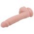 Mr. Dixx 7.6 - dildo met zuignap en ballen - realistisch huidkleur 19,5cm