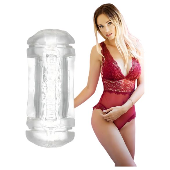 Het Buurmeisje Sophia - Transparante Kunstvagina en Mond
