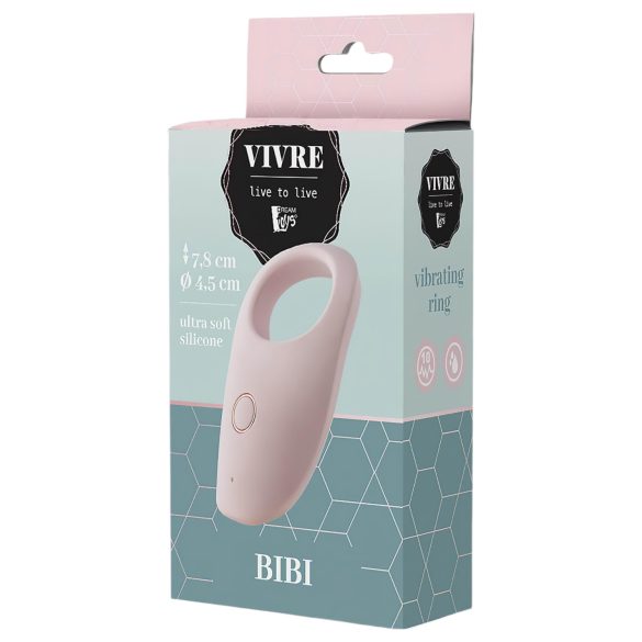 Vivre Bibi - vibrerende cockring - oplaadbaar - roze