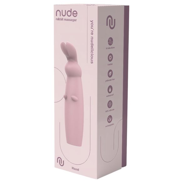 Nude Hazel - rabbit vibrator - oplaadbaar - clitorisstimulatie - paars