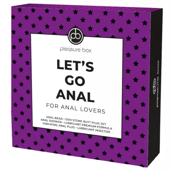 Pleasure Box Let's Go Anal - anaal set - compleet 7-delig