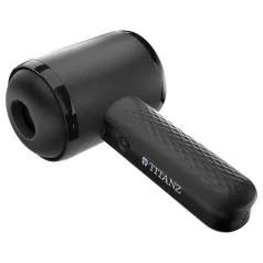 Titanz Thrusting Blow Gun - automatische masturbator (zwart)
