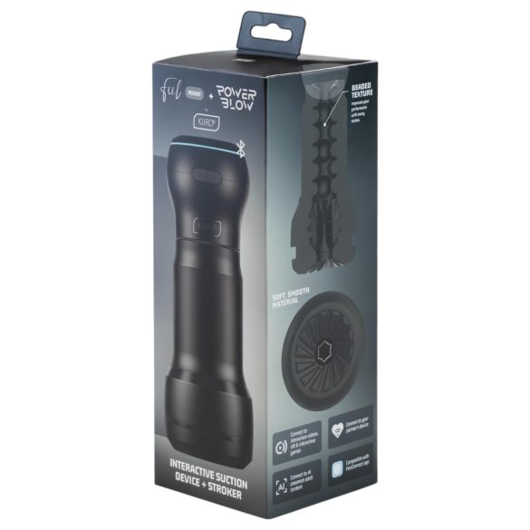 Kiiroo - PowerBlow en Feel Pocket masturbator - zwart