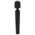 Pixey Deluxe Black Velvet - wandvibrator L (zwart)