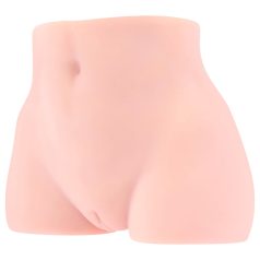 Kokos Cleo - realistische kunst vagina torso - huidkleurig