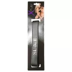 X-Play Slave - halsband voor bondage - verstelbaar - zwart