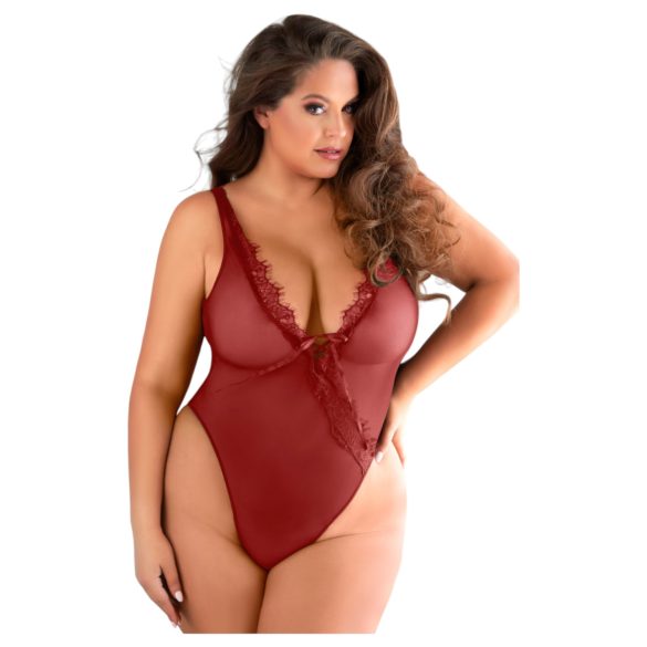 Allure - kanten, open body (rood)