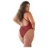Allure - luipaardprint body (rood)