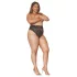 Dreamgirls - hoge taille slip - kant - zwart