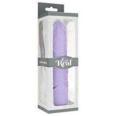 Classic Get Real - levensechte, siliconen vibrator (paars)