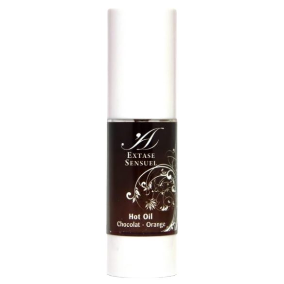 Extase Sensuel - verwarmende massageolie - sinaasappel chocolade - 30ml