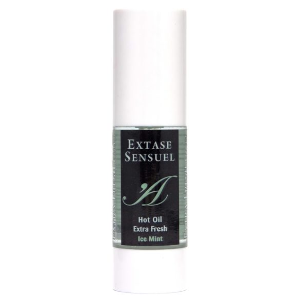 Extase Sensuel - verkoelend-warmende massageolie met munt (30ml)