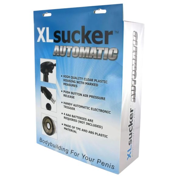 XLSUCKER - Automatische penis- en potentiepomp (doorzichtig)