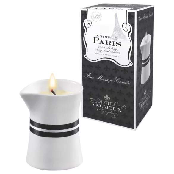 Petits Joujoux - massagekaars - vanille sandelhout geur - 120ml